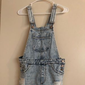 Overalls skirt